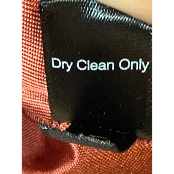 Peruvian Connection Women's Size 4 Rust Orange Baby Alpaca & Wool Blazer Jacket - Picture 9 of 9